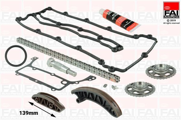 Per Jeep Mercedes-Benz 2.2L CDI 2006 IN Su Dentata Kit Catena Om 651. 925, 901