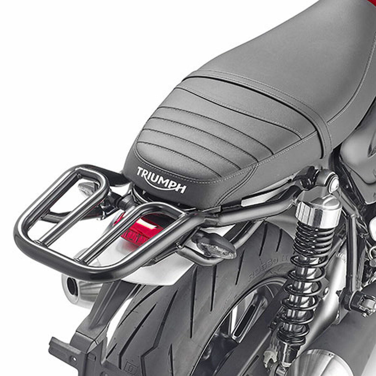 PORTAPACCHI POSTERIORE MONOKEY NERO FOR TRIUMPH 1200 SPEED TWIN 2019-2020