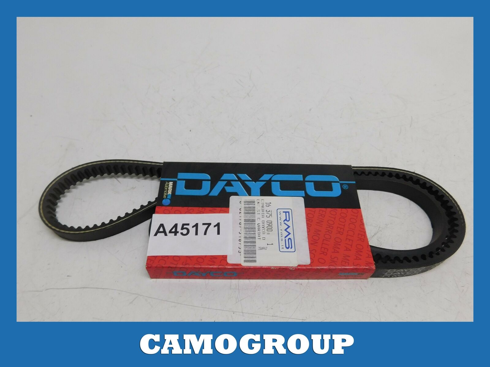 CINGHIA TRASMISSIONE DENTATA TOOTHED TRANSMISSION BELT DAYCO PIAGGIO 7143