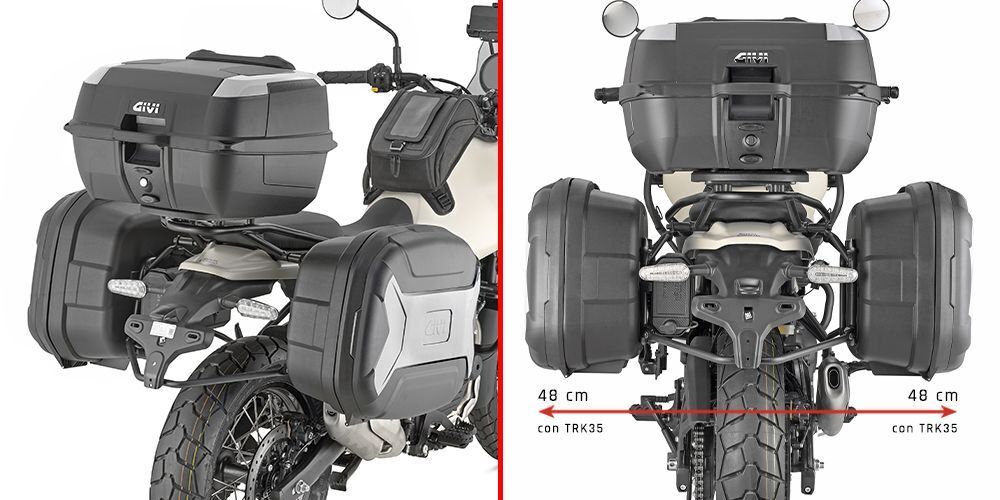 PL9059 Portavaligie laterale Givi per valigie MK ROYAL ENFIELD Himalayan 450