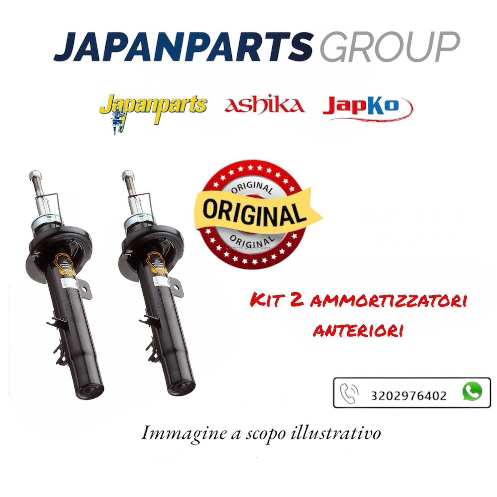 Coppia 2 Ammortizzatori Anteriori JAPKO MITSUBISHI L 200 KBT KAT 2.5 DID 4WD KB4