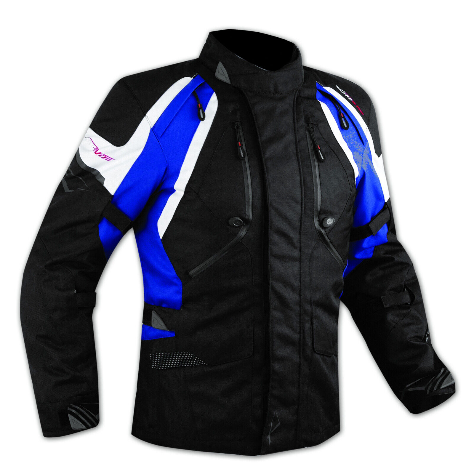 Jacket CE Armored Quality Waterproof Motorbike Motorcycle Thermal  Blue M