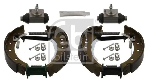 2x Ganasce freno Assale posteriore premontato 37513 FEBI BILSTEIN per RENAULT