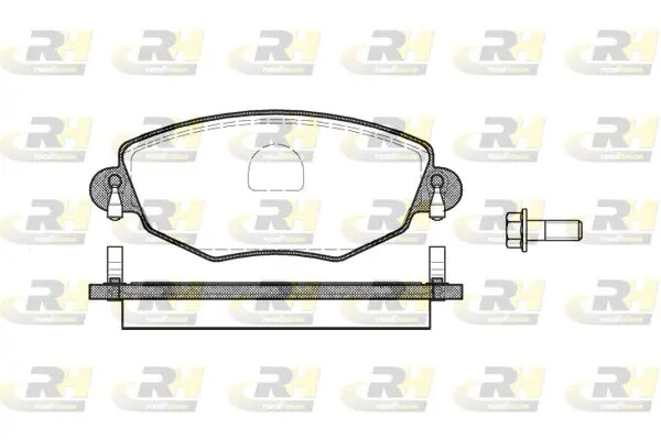 Pastiglie freno Assale anteriore 2776.00 ROADHOUSE per JAGUAR FORD