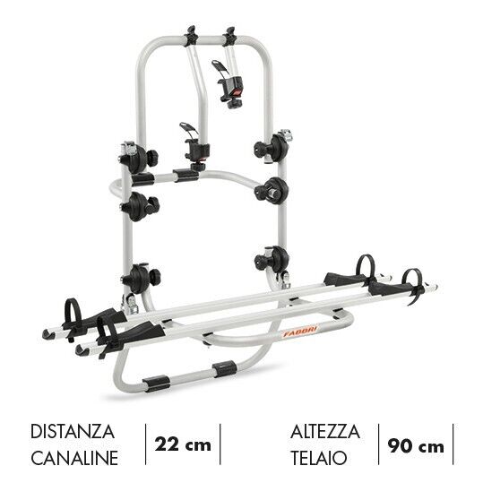 Portabici posteriore Fabbri ebike BICI OK ELETTROBIKE 2 ebike 90 MAXI
