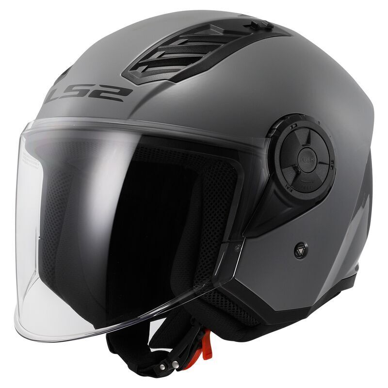CASCO LS2 OF616 AIRFLOW 2 GRIGIO NARDO TAGLIA L