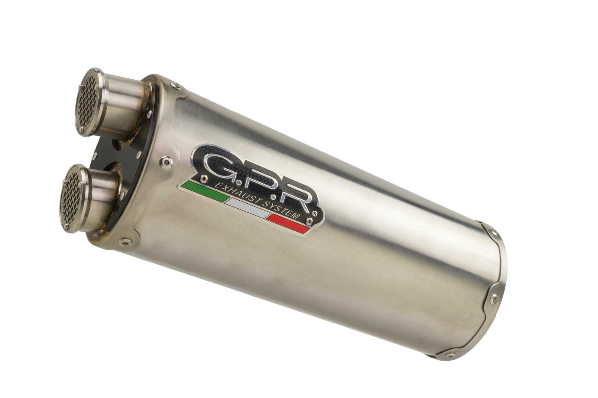 Scarico GPR Dual acciaio opaco omologato Honda XL750 Transalp 2024-2025