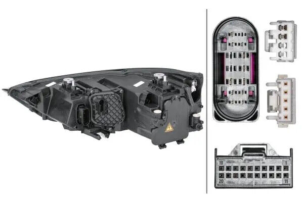 Faro Dx PSY24W 1ZS 354 838-101 HELLA per AUDI A1 A1 Sportback