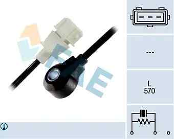 Sensore di detonazione 60109 FAE per VW FORD