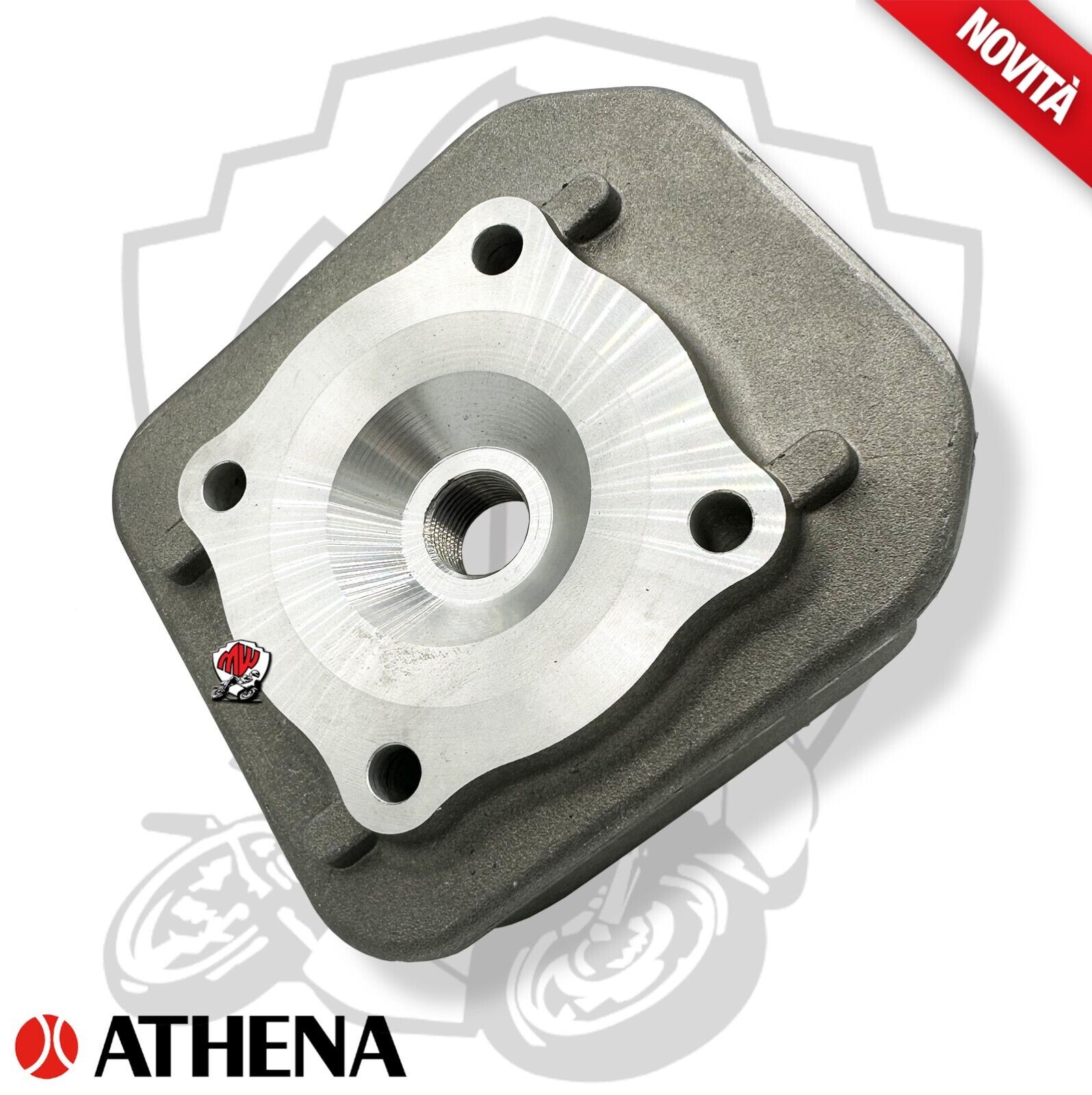 070104 Testa Cilindro per motore 2t ø47,6 RACING cilindri Minarelli Verticale