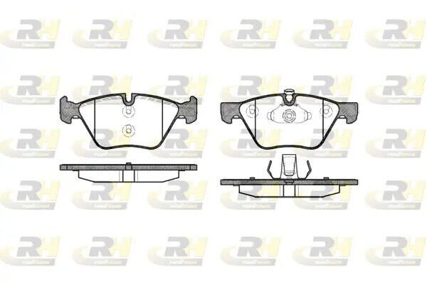 Pastiglie freno Assale anteriore 21052.00 ROADHOUSE per BMW 3 Touring 5 3 X1