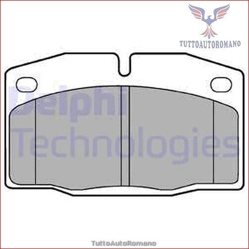LP415 Kit pastiglie pattini freno Delphi Anteriore per LOTUS ELAN OPEL CALIBRA