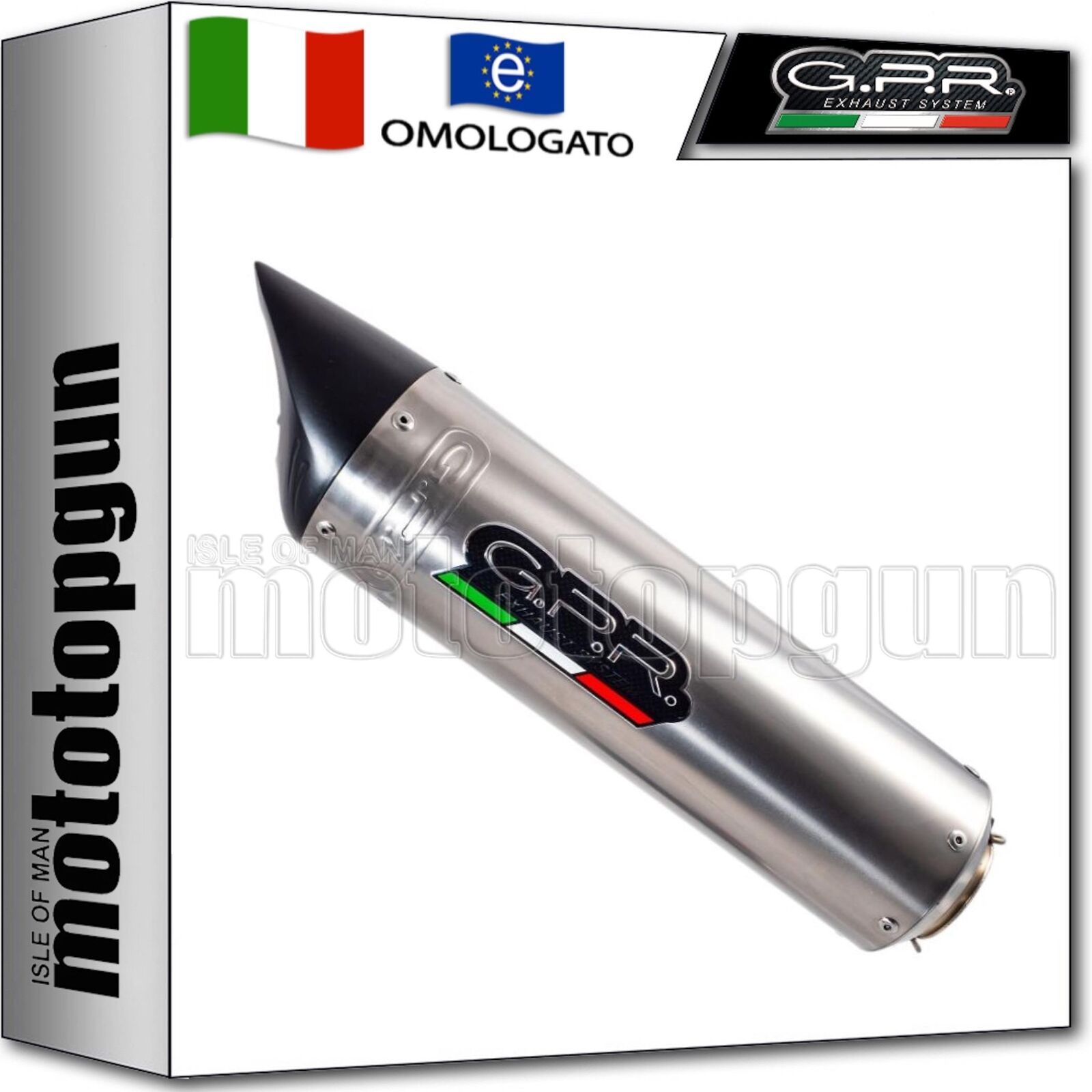 scarico omologato titanio gpr tiburon per honda cbr 600 rr 2003 03 2004 04