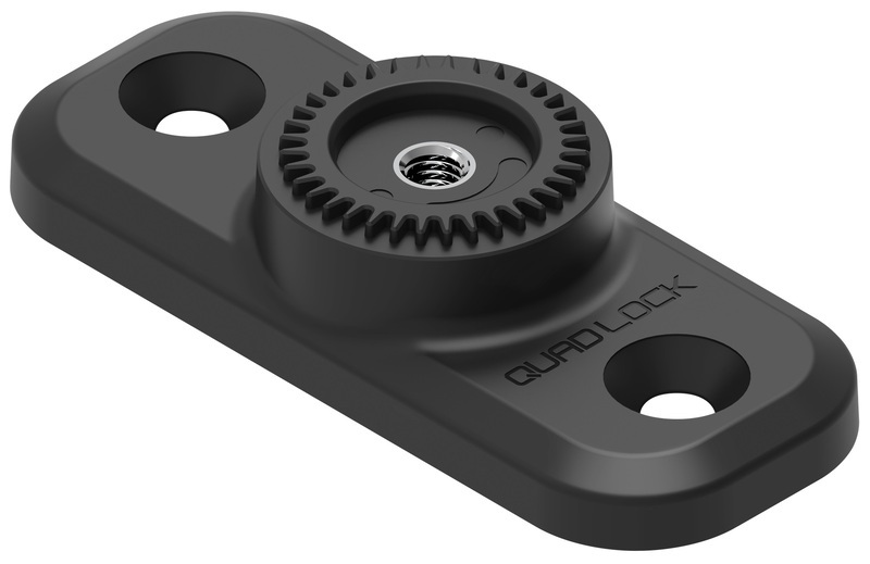 BASE RETTANGOLARE A 2 FORI QUAD LOCK 360