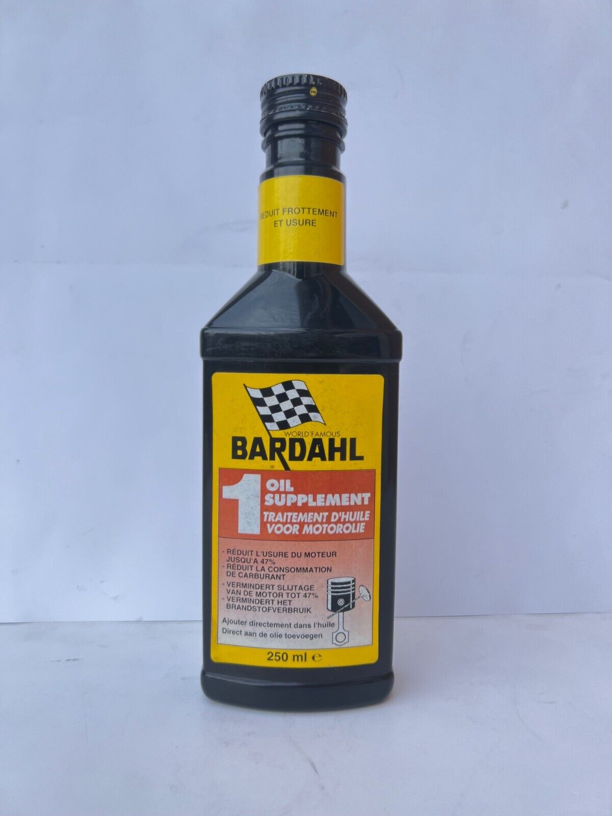 BARDAHL 1 OIL TREATMENT RIDUCE ATTRITO CONSUMO CARBURANTE E USURA FINO AL 47%