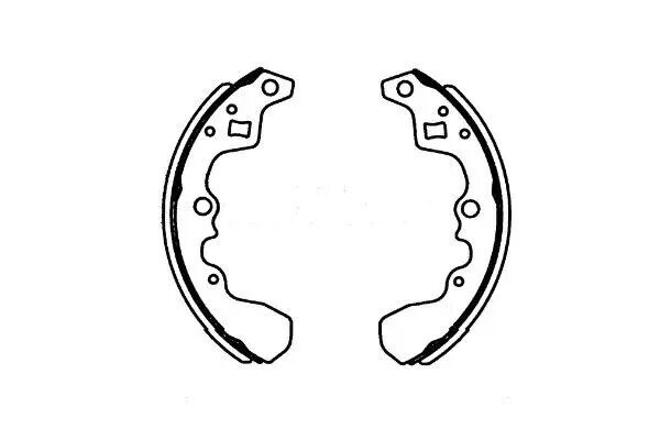 Ganasce freno KBS-8910 KAVO PARTS per SUZUKI SWIFT I SWIFT II Hatchback VITARA