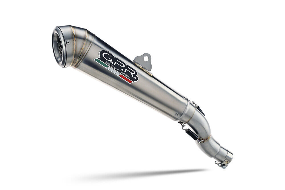 GPR exhaust approved Kat satin Powercone Evo Mv Agusta Brutale 800 2017-2020