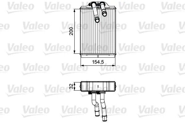 Riscaldatore abitacolo 811551 VALEO per MERCEDES-BENZ CLASSE M