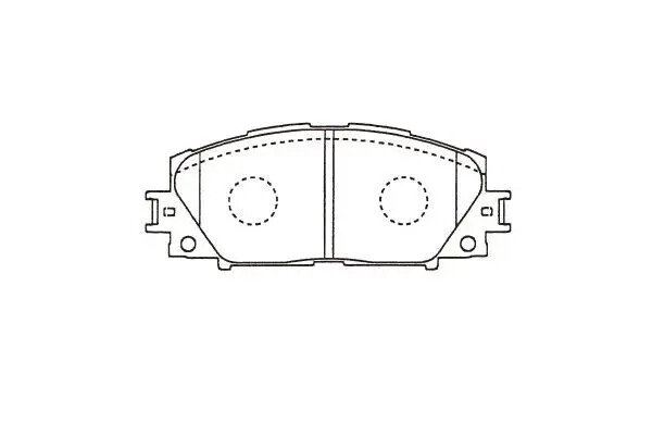 Pastiglie freno KBP-9140 KAVO PARTS per TOYOTA LEXUS