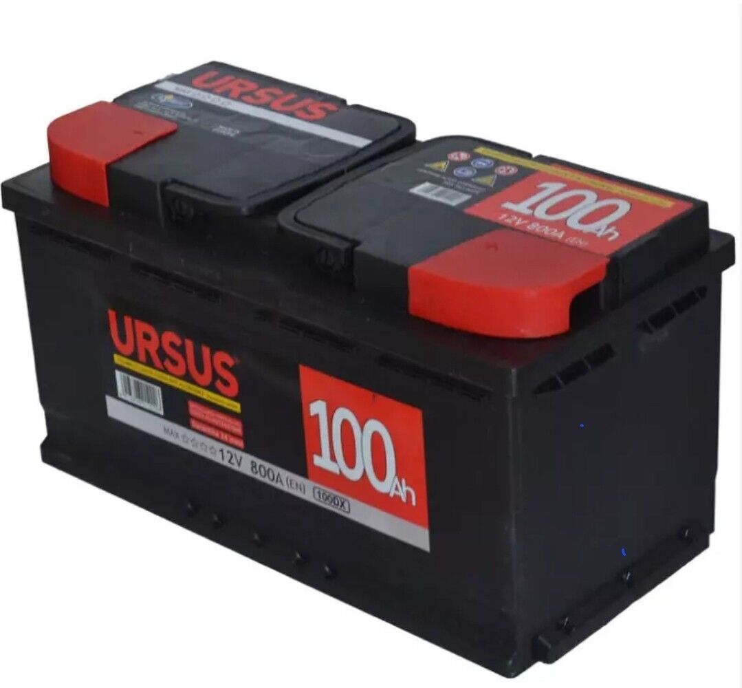 Batteria auto autocarro 🚜 🚛 🚌 🚚furgone URSUS 12V 100Ah 800 ampere di spunto