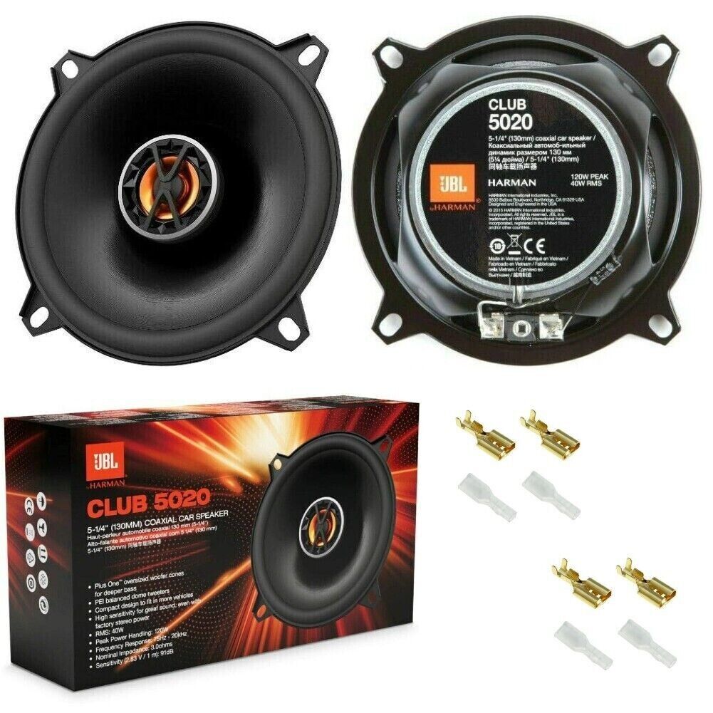 JBL CLUB 5020 altoparlanti coassiali 13 cm  5,25" 130 mm 40 watt rms + faston