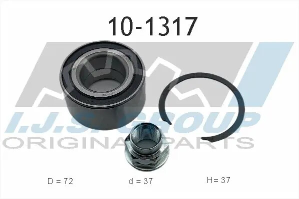 Cuscinetto ruota Assale anteriore 10-1317 IJS GROUP per FIAT TEMPRA TEMPRA S.W.
