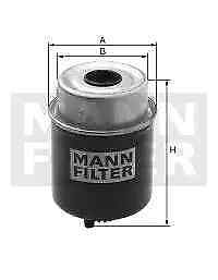 Filtro carburante Filtro ad avvitamento WK 8146 MANN-FILTER per JOHN DEERE