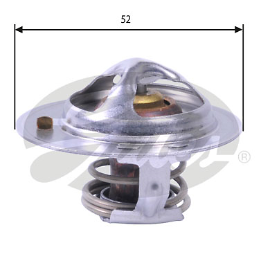 GATES TH24485G1 THERMOSTAT Mazda 323 Berlina C/F/P/S (BA)(1997->) 1,5 - 65Kw 88C