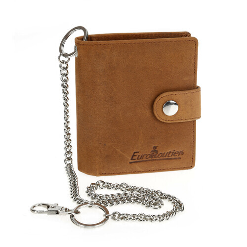 LJV2 Biker Wallet Portafoglio - Marrone