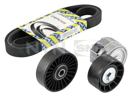 Kit cinghia trapezoidale multirighe KA858.03 SNR per ALFA ROMEO LANCIA FIAT