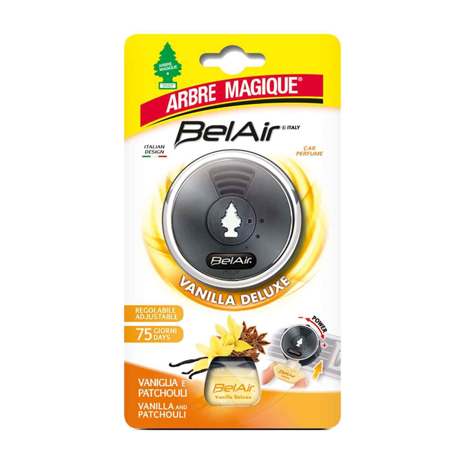Arbre Magique Belair Giugiaro Easy, Deodorante Auto Liquido, Vanilla