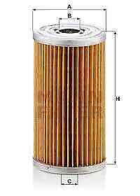 Filtro carburante Cartuccia filtro P 8015 MANN-FILTER per ZETOR Major
