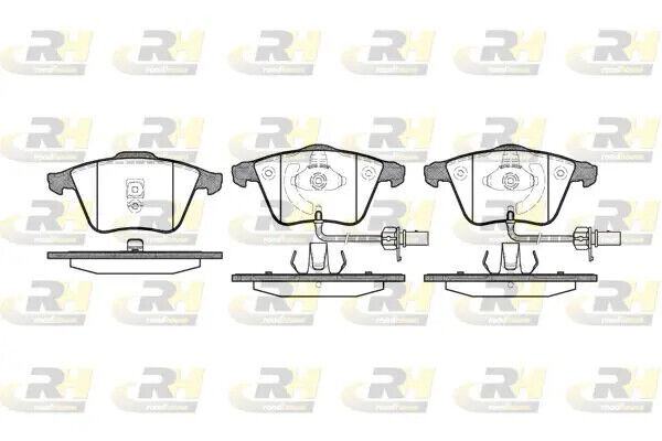 Pastiglie freno Assale anteriore 2964.02 ROADHOUSE per AUDI A6 C5 Avant A6 C5