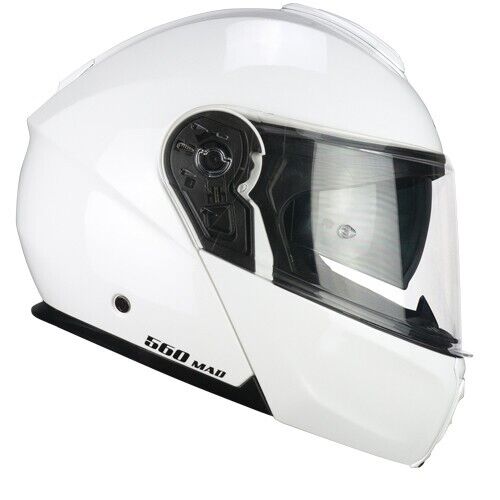 Casco Moto Modulare CGM 560A MAD MONO Bianco TG:XXL