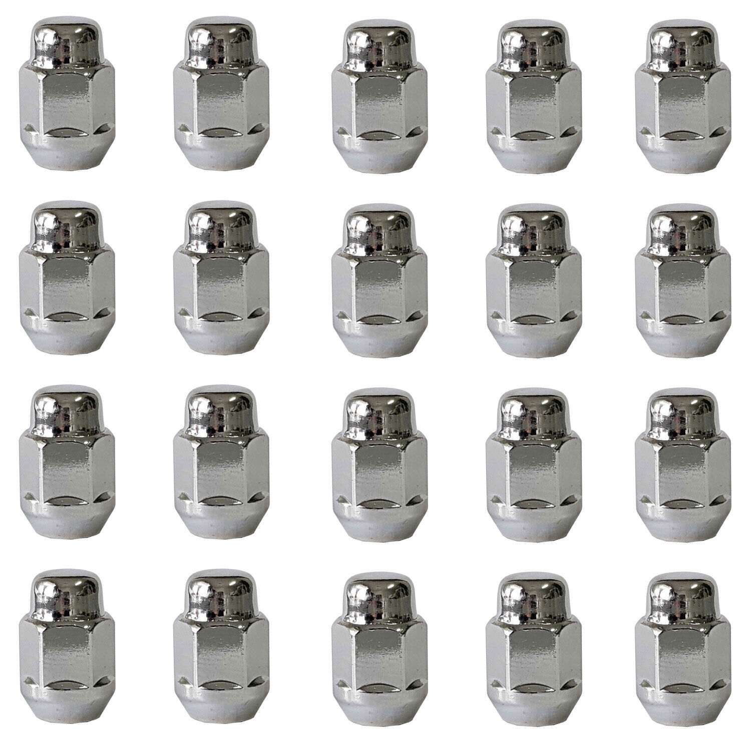 20 dadi per cerchi M12x1,25 conici per Nissan 100 NX 200 SX 350 Z Almera Bluebir