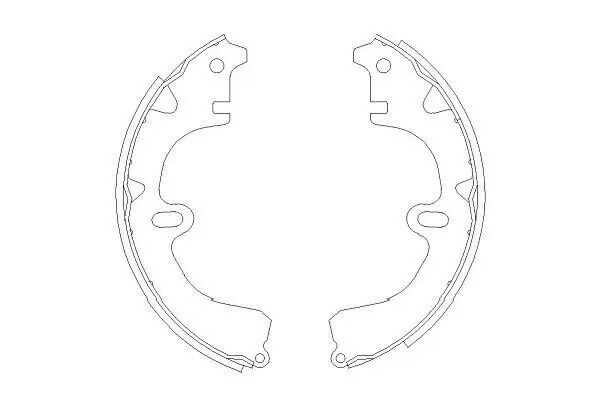Ganasce freno KBS-9918 KAVO PARTS per TOYOTA COROLLA Liftback COROLLA