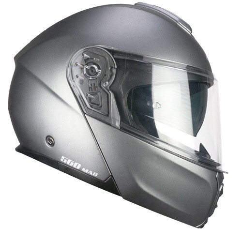 Casco Modulare CGM 560A MAD MONO Antracite satinato TG:XL