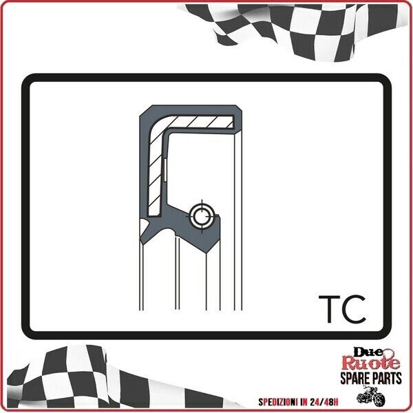 ANELLO DI TENUTA PARAOLIO GUARNIZIONE MOTORE TC 32X22X6 ARIETE P/342