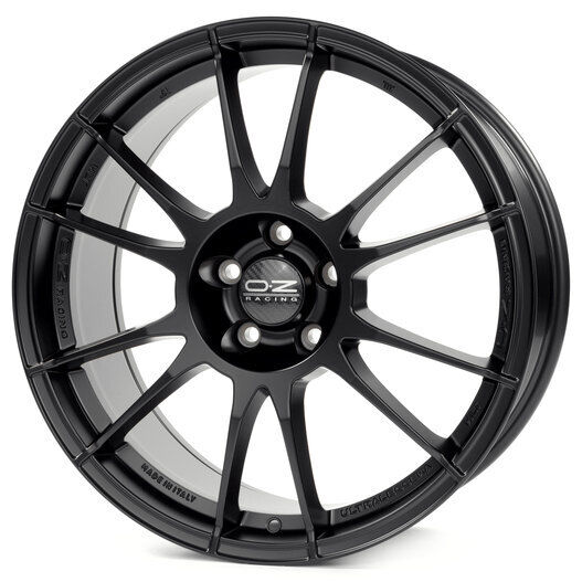 CERCHI IN LEGA OZ ULTRALEGGERA MATT BLACK 8x18 5x120,00 ET34
