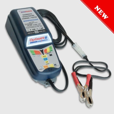 TECMATE OPTIMATE 6 CARICA BATTERIA + MANTENIMENTO MOTO SCOOTER AUTO ATV