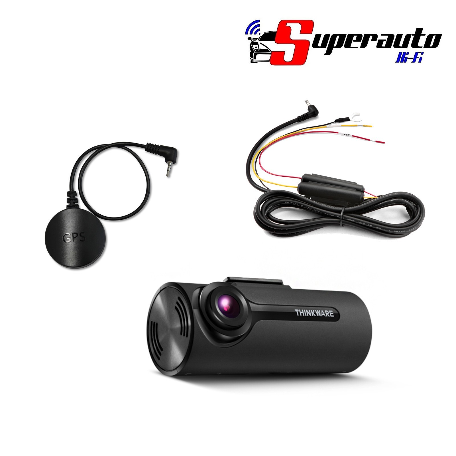 Dash Cam THINKWARE F 70 PACK Full HD 1080p Antenna GPS SD 8 GB Cavo HW F70