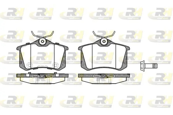 Pastiglie freno Assale posteriore 2263.74 ROADHOUSE per RENAULT VW CITROËN AUDI