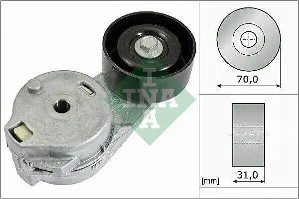 Tendicinghia multirighe 534 0548 10 INA per VW LT 28-46 II Pianale piatto/Telaio