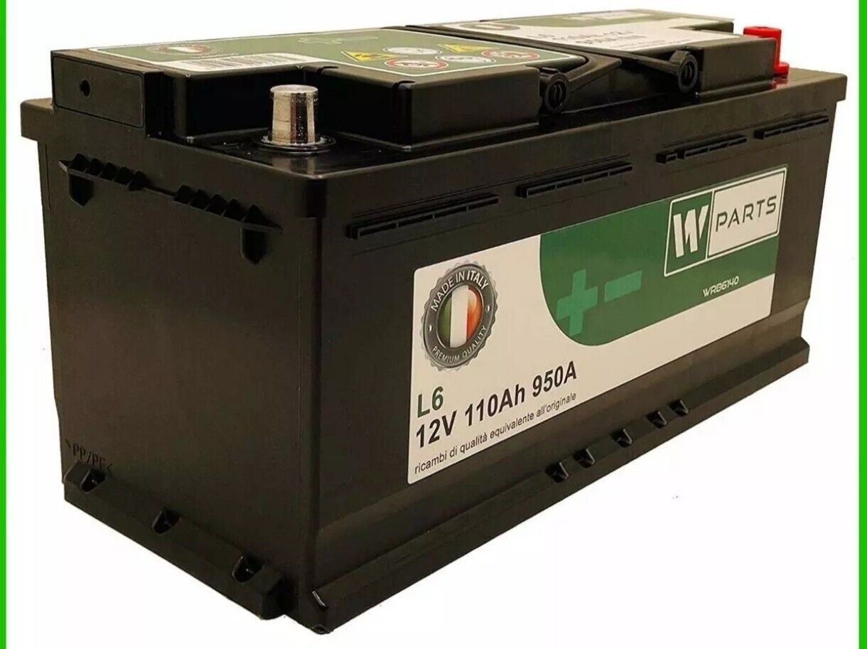 BATTERIA AUTO CAMION 110 Ah - 950A Spunto Potenziata | Garanzia Italia | 110Ah