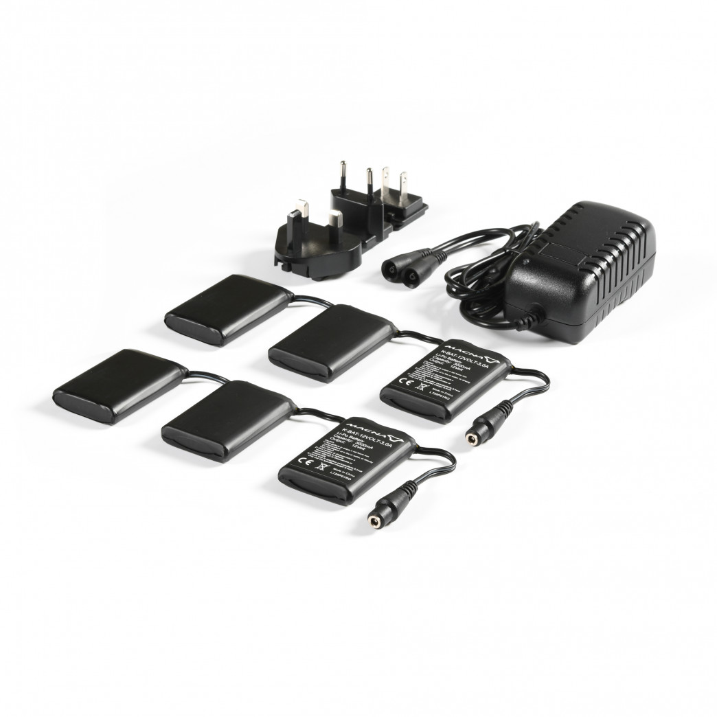 KIT BATTERIE+CARICA K-KIT-BAT-12V-3A ACCESSORI KLAN