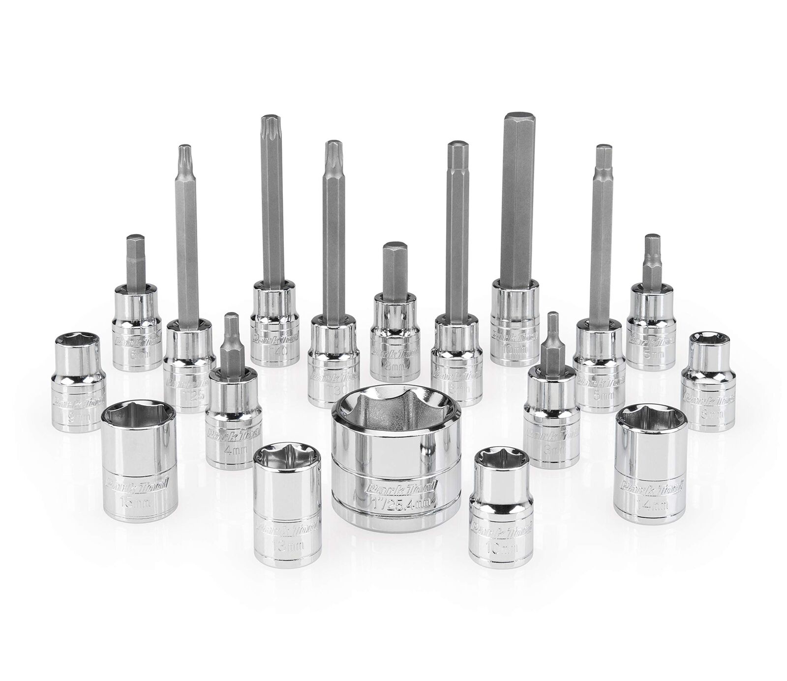 Park Tool SBS-1.2 Socket e Bit Set Strumento Argento