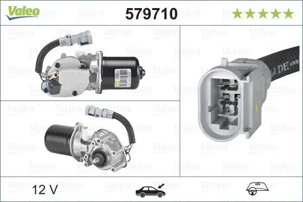 Motore tergicristallo anteriore per veicolo con guida a Sx 579710 VALEO