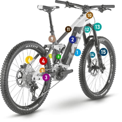 Set di protezione per vernice Husqvarna Hard Cross & Extreme Cross S & M in o...