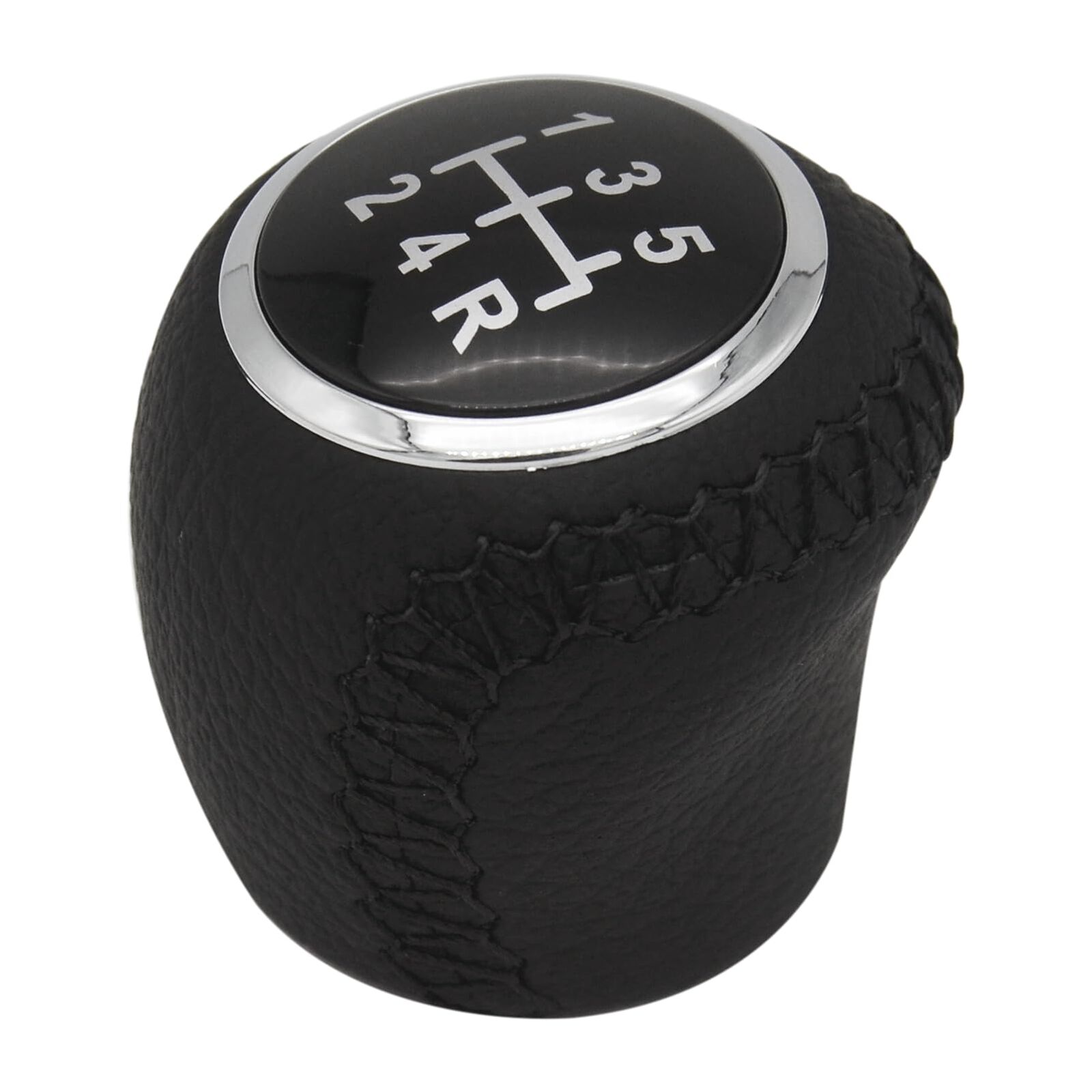 Arotzelox Pomello del cambio a 5 marce per GRANDE PUNTO 2006-2012 Nero 553448...