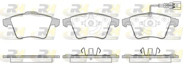 Pastiglie freno Assale anteriore 21045.11 ROADHOUSE per VW MULTIVAN T5